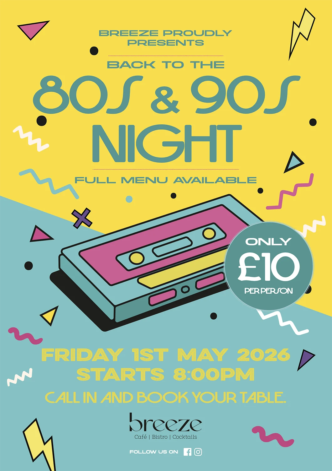 80s AND 90s NIGHT